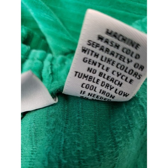 KIM ROGERS Track Suit  Pants Womens Size S Athletic warm up green elastic pocket - Picture 8 of 10